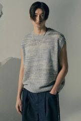 H BEAUTY&YOUTH編みベスト 24SS ギマクルーネック ベストニット - メルカリ