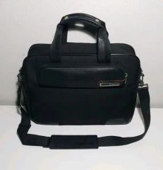 美品2室 モンブラン ビジネスバッグ 2way サフィアーノ ナイロン 黒 
