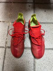 現レノファ山口FC 古川大吾選手直筆サイン入りスパイク - メルカリ