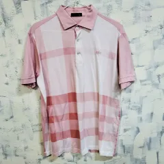 DAKS ピンク CHECK KARA 半袖Tシャツ 95のサムネイル