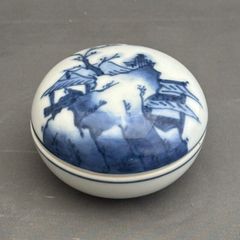 五良大甫呉祥瑞造 染付 伊万里焼 香合 茶道具 - メルカリ