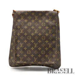 LOUIS VUITTON モノグラム ミュゼット M51256 バッグ ショルダーバッグ ブラウン レディース ショルダーストラップ