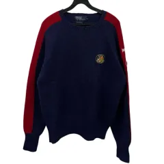 POLO RALPH LAUREN (ポロラルフローレン) USA ウールニット M