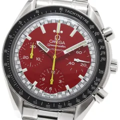 オメガ OMEGA 3810.61.41 スピードマスター レーシング シューマッハ クロノグラフ 自動巻き メンズ 保証書付き_945624のサムネイル