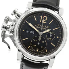 グラハム GRAHAM 2CVAS.B01A クロノファイター ヴィンテージ デイデイト 自動巻き メンズ 良品 _950186のサムネイル