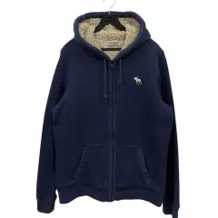 アバクロンビー フードジップアップ L