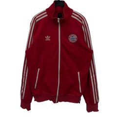 値下げ交渉⭕️】adidas FC Bayern ナイロンジャケット レッド S 