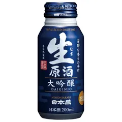 ●  日本盛 生原酒 大吟醸 ボトル缶 [ 日本酒 兵庫県 200mlx30本 ]　4904070055440/004017のサムネイル