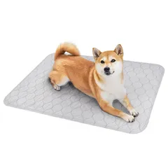 KEYVOR 洗えるペットシーツ ペットマット 犬 猫用おしっこパッド ペット用 トイレ下敷きマット 速乾 消臭 介護 制菌 超吸収 滑り止め加工 洗濯機で丸洗い 繰り返し利用可能（80*90cm 1枚セット） (XL)のサムネイル