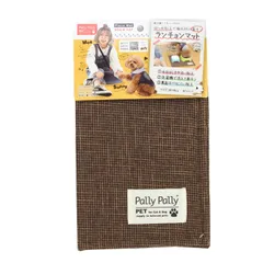 サンベルム ペット用 マット 洗える はっ水加工 ブラウン 30×40cm PallyPally ランチョンマット PT4110のサムネイル