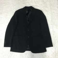 オリヒカ】（90Y4）テーラードジャケット 黒 フォーマル 冠婚葬祭 