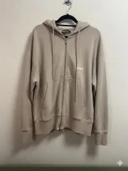 MSGM ベージュ フードジップアップ Lのサムネイル