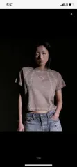 マハグリッド ウォッシュ クロップド Tシャツのサムネイル