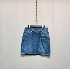 マージュ デニム ラップミニスカートのサムネイル