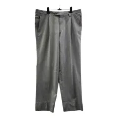 LANVIN ランバン ヴィンテージ オールドマネー カシミア スラックスパンツのサムネイル
