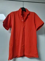 UNIQLO オレンジ色 半袖 カラーTシャツ M