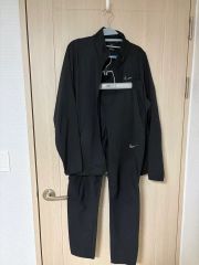 激レア】00s Y2K ナイキ トラックジャケット セットアップ 上下 黒 L