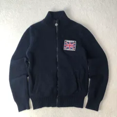バブアー インターナショナル ニットジップアップ