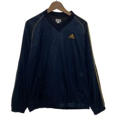adidas アディダス ピンストライプ ウインドブレーカー カットソー 即 