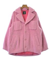 OBEY ボアジャケット ブルゾン ピンク M シェルパジャケット - メルカリ