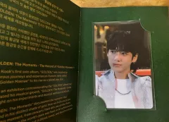 ジョングク ゴールデン展示 入場トレカ 入場特典 jungkook