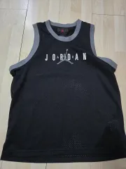 ナイキ ジョーダン ブラック メッシュ バスケットボール ジャージ タンクトップ XL