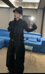 レディース ワイド コットン パンツ