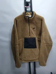 ナイキ アノラック フリース ウィンタライズド シープスキン ボア ジャケット ブラウン sのサムネイル