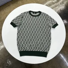 FENDI フェンディ FFニット 半袖 サイズ52