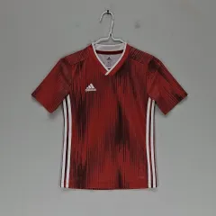 AI 93% アディダス キッズ 140 半袖 경기용Tシャツ 夏 レッド 06454