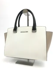 MICHAEL KORS　マイケルコース　ハンドバッグ　PVC　アイボリー×グレージュ系　5352