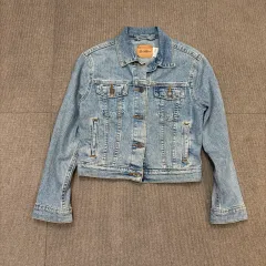 リーバイス ウィメンズ クロップド デニム トラッカー ジャケットのサムネイル