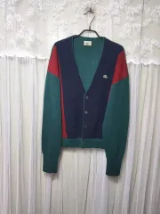 ラコステLACOSTE カラーブロック Classic カーディガン