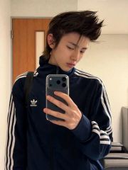 TXT ヨンジュン着用 adidas トラックジャケット ベッケンバウアー S