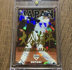 侍ジャパンチップス 大谷翔平 箔押し サインカード - メルカリ