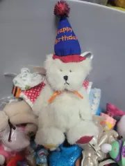 誕生日お祝い クマのぬいぐるみ ボーイズベア 小さい
