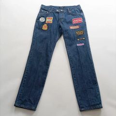 HYSTERIC GLAMOUR ワッペンプリントパンツM - メルカリ