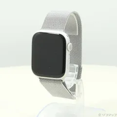 ソフマップ 〔中古品〕 Apple Watch Series 9 GPS 45mm シルバーアルミニウムケース シルバーミラネーゼループ【262】