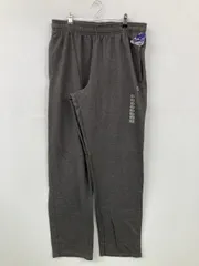 Champion チャンピオン スウェットパンツ XL グレー 無地 ワンポイント ブランドロゴ ワイド・ルーズ レギュラー ウエストゴム・紐