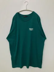 RODEO CROWNS ロデオクラウンズ Tシャツ/カットソー FREE グリーン 前面プリント バックプリント ブランドロゴ ミドル丈 半袖 クルーネック(丸首)