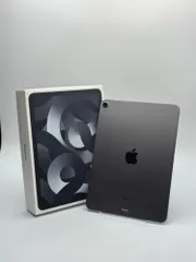 【箱付き中古B】iPad Air 5 256GB スペースグレイ Wi-Fi バッテリー【91%】