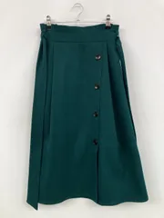 OLIVE des OLIVE オリーブデオリーブ ロングスカート M グリーン