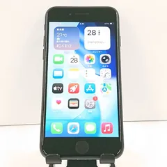 iPhoneSE 第2世代 64GB au ブラック 送料無料 本体 c19238
