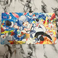 兎田ぺこら プレイマット 公式記念グッズ ホロライブ 兎田ぺこら 活動6周年記念グッズ ラバーマット - メルカリ