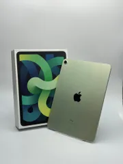 【箱付き中古C】iPad Air 4 64GB グリーン Wi-Fi バッテリー【84%】