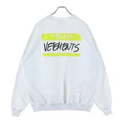 VETEMENTS (ヴェトモン) MY NAME IS VETEMENTS マイネームイズヴェトモン スウェットトレーナー UA53CN100Wのサムネイル