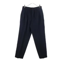 JIL SANDER (ジルサンダー) 24SS ウール ギャバジン テーパード トラウザーズ スラックス ミニマルイージーパンツ ブラック J23KA0005 J40117のサムネイル
