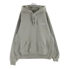 KITH (キス) Williams 4 Hoodie ウィリアムス ワンポイントロゴ フーディー パーカー ベージュ KH2617のサムネイル