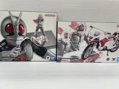 S.H.Figuarts (真骨彫製法) 『仮面ライダー』 仮面ライダー新1号 栄光の昭和ライダーエディション(初回限定台座付属)/S.H.Figuarts 新サイクロン号 栄光の昭和ライダーエディション 2点セット