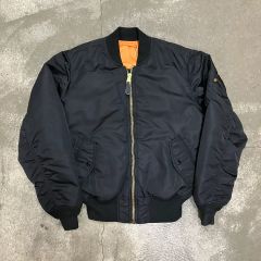 ALPHA×DONOTHING CONGRESS コラボ MA-1【ブラックS】 - メルカリ